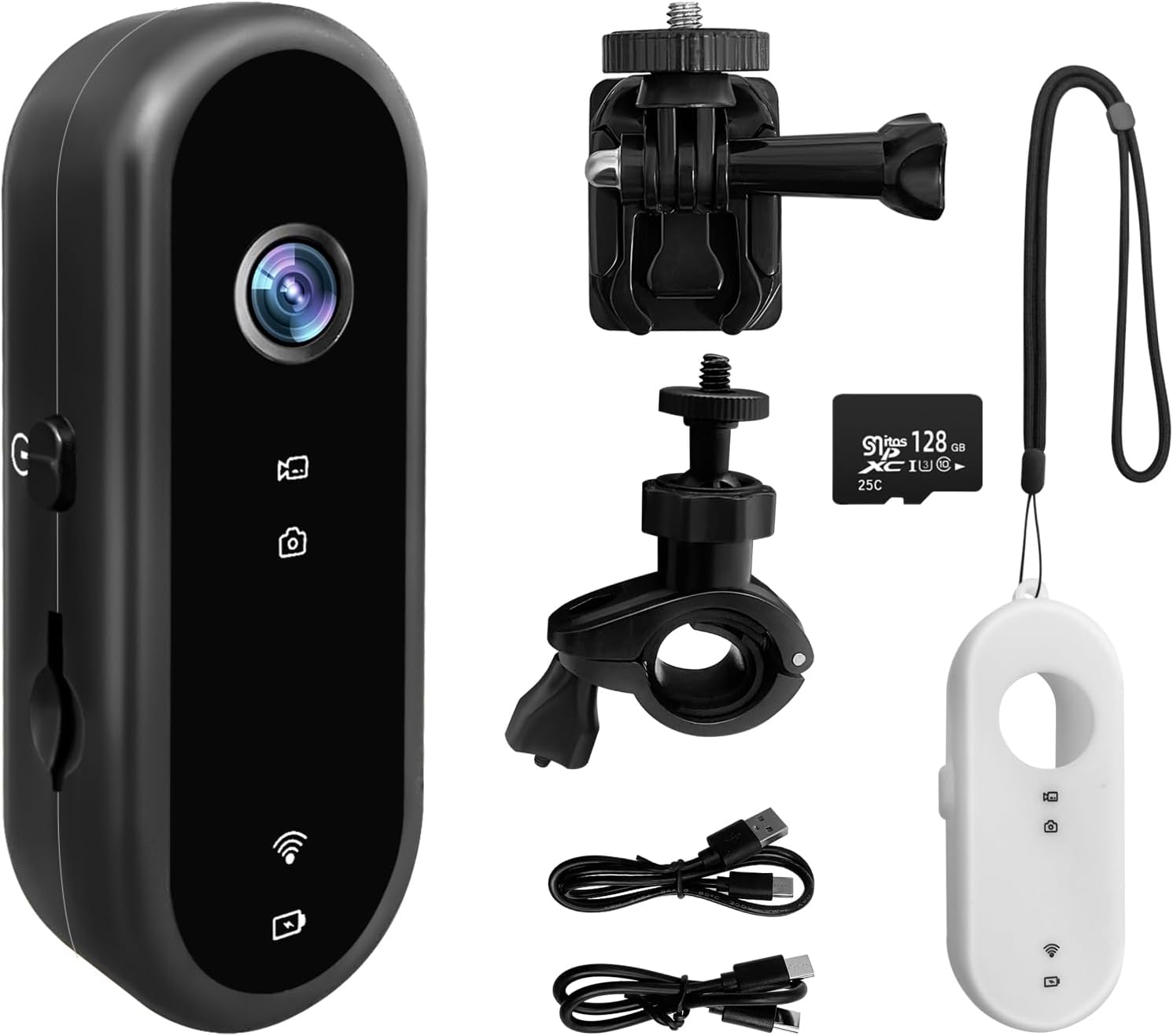 Outdoor Adventure Video - Mini kamera sportowa WiFi 1080P, przenośna