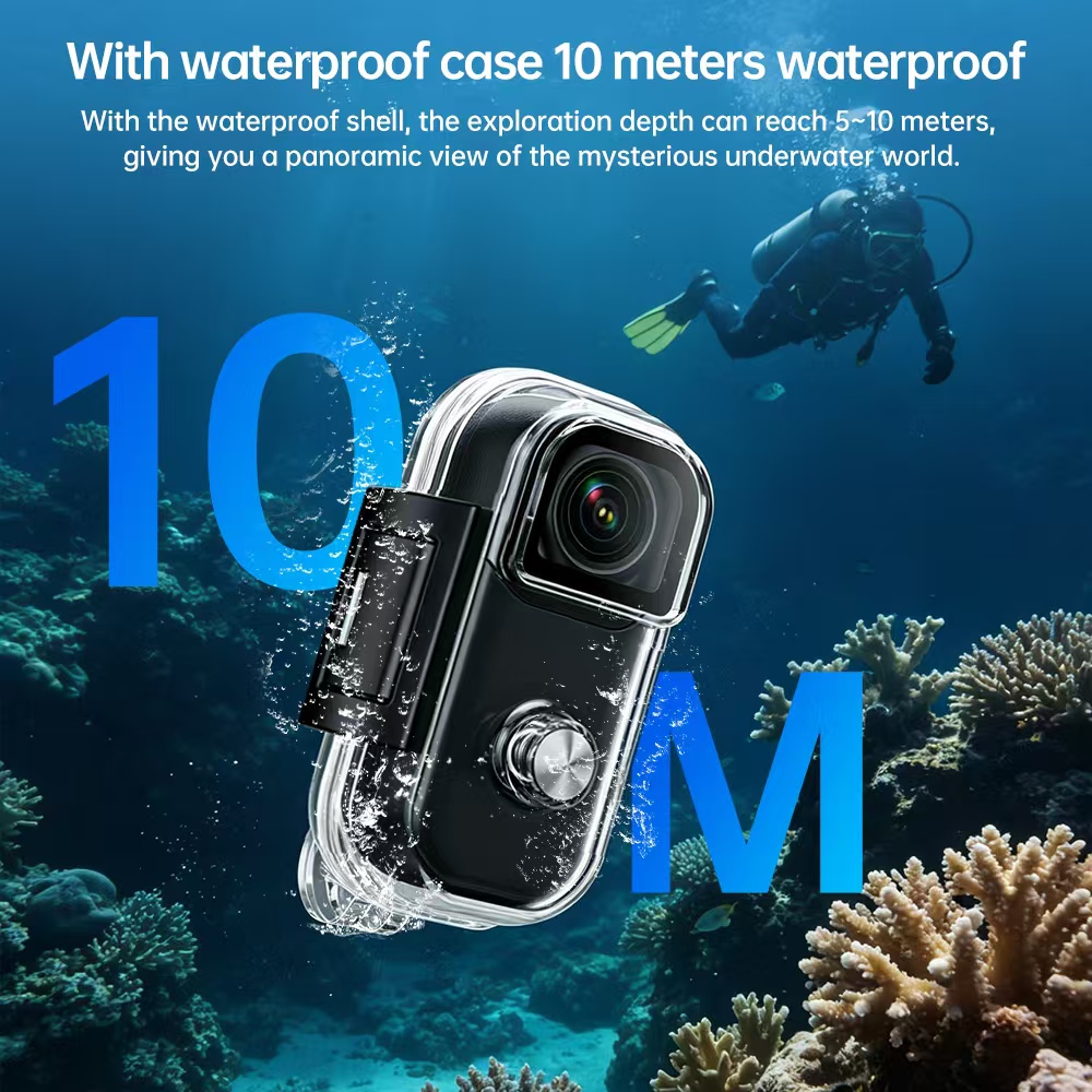Mini kamera sportowa 4K, kamer – Outdoor Adventure Video recenzja i cena