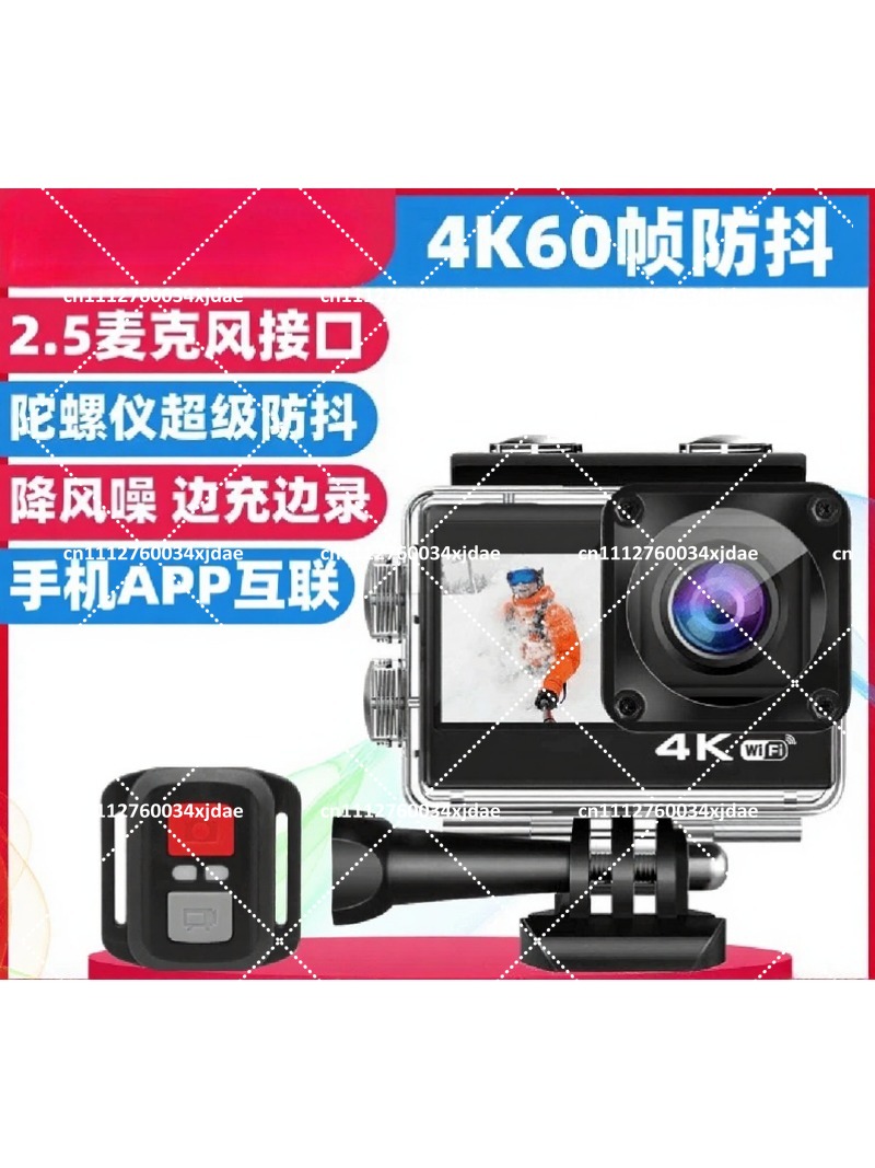 Kamera sportowa 4K 60FPS z pod – Outdoor Adventure Video recenzja i cena