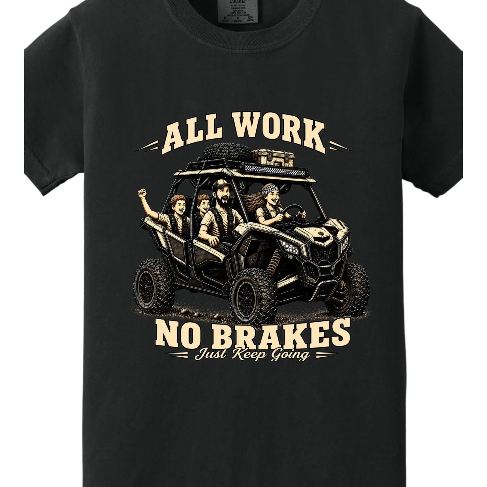 Koszulka UTV All Work No Brake – Outdoor Adventure Utv recenzja i cena